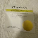 Black Brand Leather Moto Jacket Small L.A.’s Finest TV Show COA Photo 10