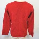 Vintage Hastings & Smith red knit cardigan size medium Photo 5