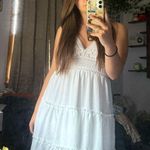 Ecowish  Dress White Lace Photo 0