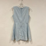 BLQ Basiq  Chambray Cut Out Dress Size XS/S EUC Photo 3
