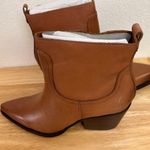 Sam Edelman Womens Wendall Whiskey Lea Classic Fashion Boots Size 7.5M Brown Photo 0