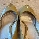 Christian Dior  Miss Nude Patent Leather Peep Toe Platform Heel Size 37.5/7.5 US Photo 9