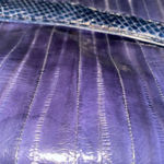 Women's Gift Land black Eel Skin Shoulder Bag Photo 1