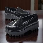 Bamboo NWT  Women’s Penny Loafers Black Platform Size 10 Color: Black Photo 2