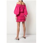 Alexis Marilena Smocked Off-shoulder Blouson-sleeve Dress Size XS Photo 7