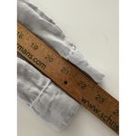 J. Jill Love Linen Essential Shirt Size L Gray Lightweight Lagenlook Coastal Size L Photo 12