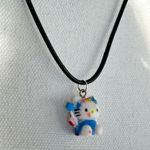 Hello Kitty  Blue Pendant Necklace Photo 4