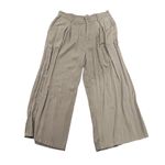 Rachel Roy  Women's Wide-Leg Pants Brown M Flowy Casual Pleated Photo 3