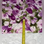 Jones Wear stretch purple floral pencil mini skirt woman’s size 16 Photo 3