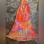 JLUXLABEL NWT:  Elegant Orange and Pink Maxi Dress Photo 2