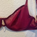 New Auden Women’s Burgundy Wine Unlined Demi Coverage Underwire Bra Size 36D NWT Photo 13
