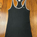 Lacoste  Vintage Women's Black and White Trim Tank Top Photo 0