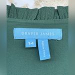 Draper James Naomi Wrap Dress in Shimmer Magnolia size 14 Photo 7