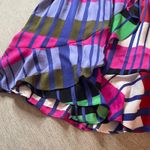 EXPRESS NWT Colorful Ruffle Small Tank Summer Mini Dress Elastic Waist Photo 1