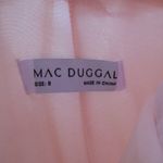 Mac Duggal 20576 Womens Pink One Shoulder Glitter Tulle Gown Dress Photo 14