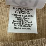 Agnes & Dora  Dolman Tunic Top Beige Ribbed Knit Batwing Sleeve Women's Medium Photo 2