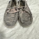 Hey Dude Size 6 Women's Wendy Sox Gray Knit Moc Toe Slip-On Sneaker Shoes Photo 1