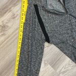 New Balance Heather Black & White Long Sleeve Zip Up Front Side Pockets Jacket Photo 12