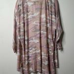 Lane Bryant  Lightweight Pink Camo Sweater Top Women's 26/28 Photo 3