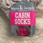 Warm and Snuggly Cabin Socks size 9 Photo 10