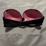 PINK - Victoria's Secret  Black Strapless Bra Photo 1