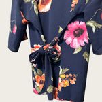 West Kei  Floral Tie Blouse Photo 5