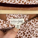 Maison Jules • leopard sweater• Size M Photo 5