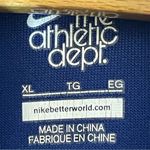 Nike Women’s Athletic Department Deep Blue Track Style Jackets Full Zip Size XL Photo 2