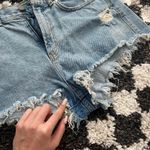 BDG  Women's Blue and White Shorts Photo 3