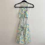 ZARA  | Floral Cut Out Dress Photo 4