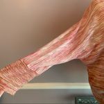 American Rag pink ombre nubby textured sweater 3/4 dolman sleeve round neck Photo 5