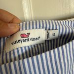 Marine layer Vineyard Vines blue striped Seersucker Golf Skort size 12 (large) Photo 1