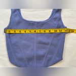 Aritzia , Wilfred purple crop top, handkerchief hem,‎ scoop neck, size S Photo 3