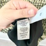 Ann Taylor Shimmer Tweed Pocket Shift Short Sleeve Dress Yellow Size 10 Photo 4