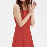 Girlfriend Collective  Naomi Workout Dress In Lava Photo 0