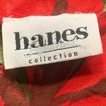 Vintage 90s Maxi Dress Black Red Dark Floral Detail Sleeveless Scoopneck Large Photo 7