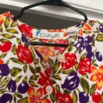 Chaus Vibrant Floral Tie Photo 2