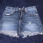 PINK - Victoria's Secret High Waisted Jean Shorts Photo 0