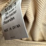 Missufe Miss You Forever Beige Small ribbed Cute Puff‎ Shoulder sleeves bodysuit Tan Photo 3