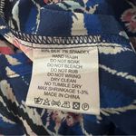 Cabana Saint Barth Maxi Skirt Women's XS Navy Pink Floral Silk Blend Beach Blue Photo 6