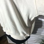 Anchor Blue Vintage 90s Turtleneck Sweatshirt Paisley-Style Accents Cream/Pink M Photo 7