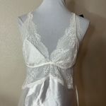 Frederick's of Hollywood Frederick’s of Hollywood Womens large White Satin Lace Rosalina nightgown NEW Photo 3