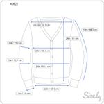 Madewell  Womens Cardigan Beige Redford Ribbed Knit Merino Wool Boxy Sweater XS Photo 10