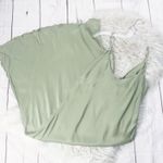 Aritzia  Women's Wilfred Canto Slip Cowl Neckline Dress in Sage Green‎ Size Large Photo 5