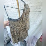 EXPRESS  X Rachel Zoe Printed One Shoulder Ruffle Mini Dress M Photo 8