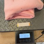 Vintage Sweater Women Light Pink Scoop Neck Silver Ball Embellishment 3/4 Sleeve Size M Photo 7