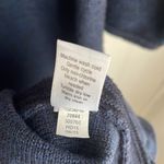 Athleta Retreat Sweater Dress Athlesiure Navy Marled Drop Shoulder Side Seams M Photo 9