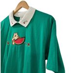 Vintage Gopher Sport Grandma Embroidered Petite Large Green Short Sleeve Size undefined Photo 2
