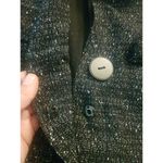 Charles Chang Lima Blazer Small Jacket Career Textured Business Casual Wear Work Black Photo 7