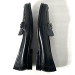 Franco Sarto Loafers Slip On Black Leather Shoes Size 11M Photo 9